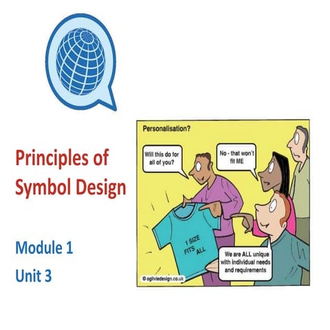 Principles of symbol design