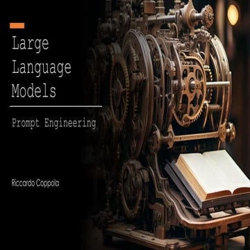 Comprehensive Guide to Prompt Engineering for Large Language Models | PDF