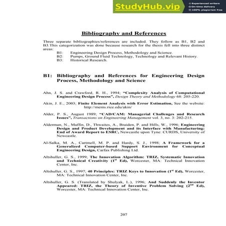 03 Refs to thesis  INNOVATIVE MECHANICAL DESIGN WITH A CASE STUDY OF PUMPING ...