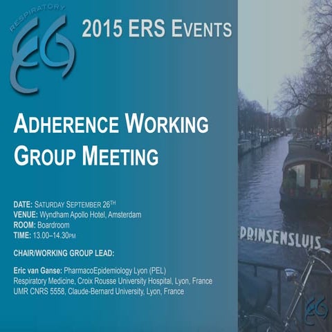 REG Adherence Working Group Meeting 26/09/15
