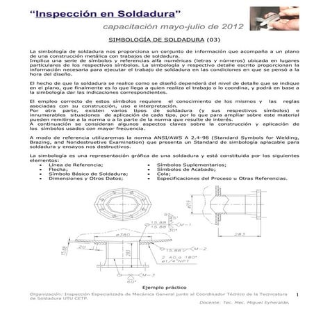 Simbologia de soldadura