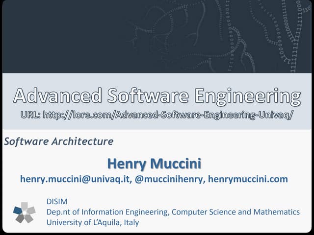 Software Architecture