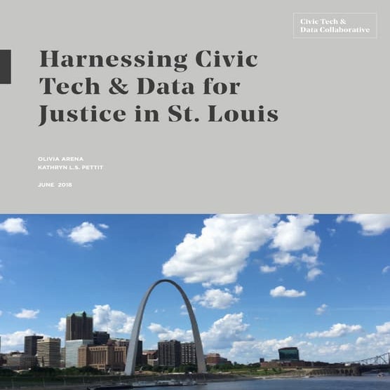 Harnessing Civic Tech & Data for Justice in STL 