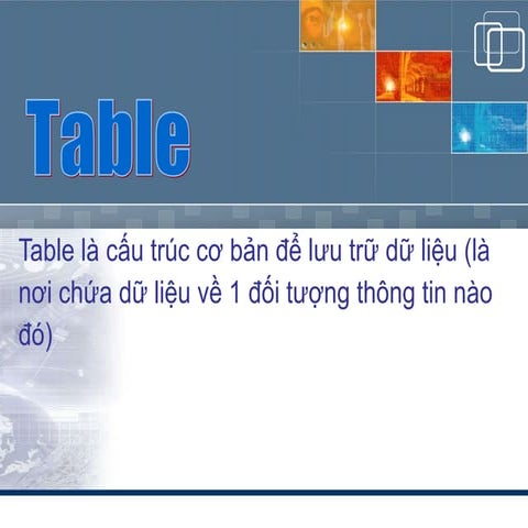 03 table