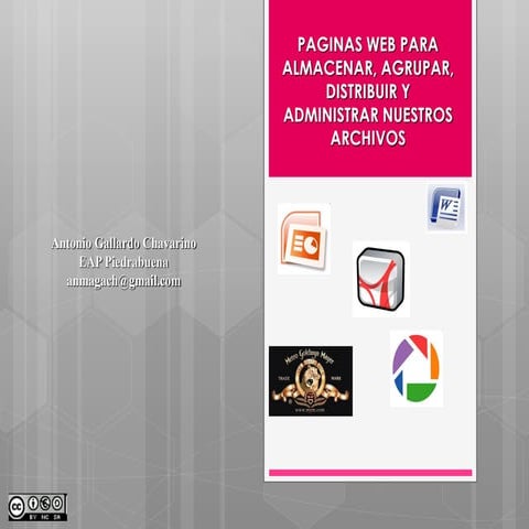 Curso Medicina 2.0 Presentación Slideshare y Otros