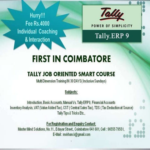 03 Tally Erp9 Interest  Bank Creditors Debtors