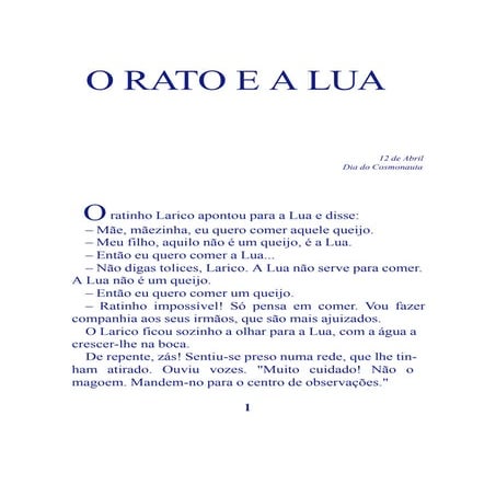 04.12 o rato e a lua | PDF