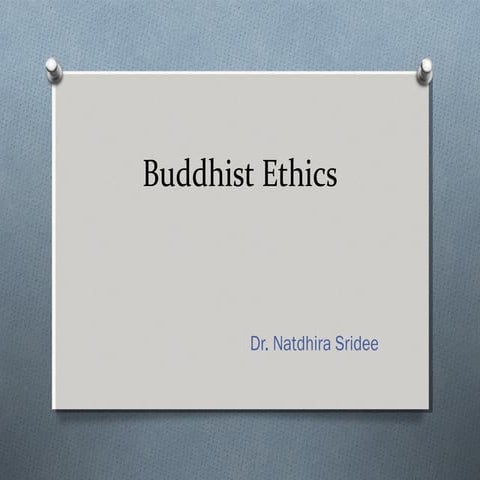 04. buddhist ethics