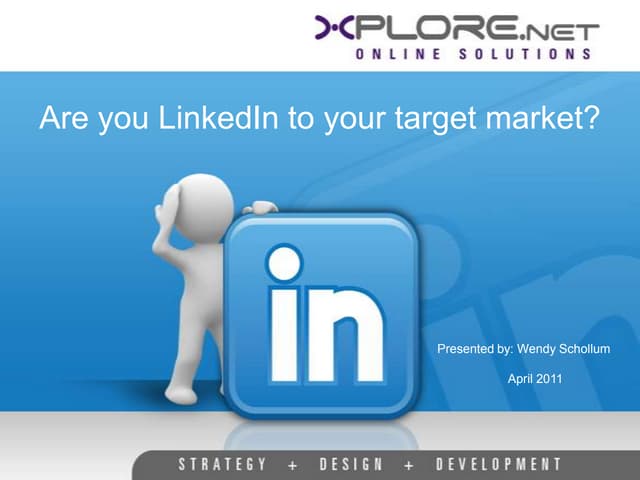 Getting Your Business LinkedIn