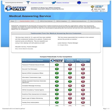 Medco Brochure | PDF