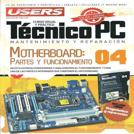 Motherboard   partes y funcionamiento