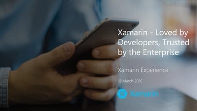 Cross Platform Development with Xamarin