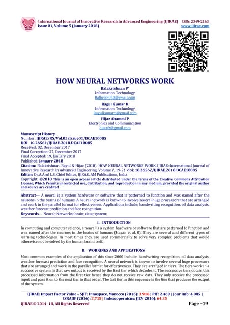 Artificial Neural Networks | PDF