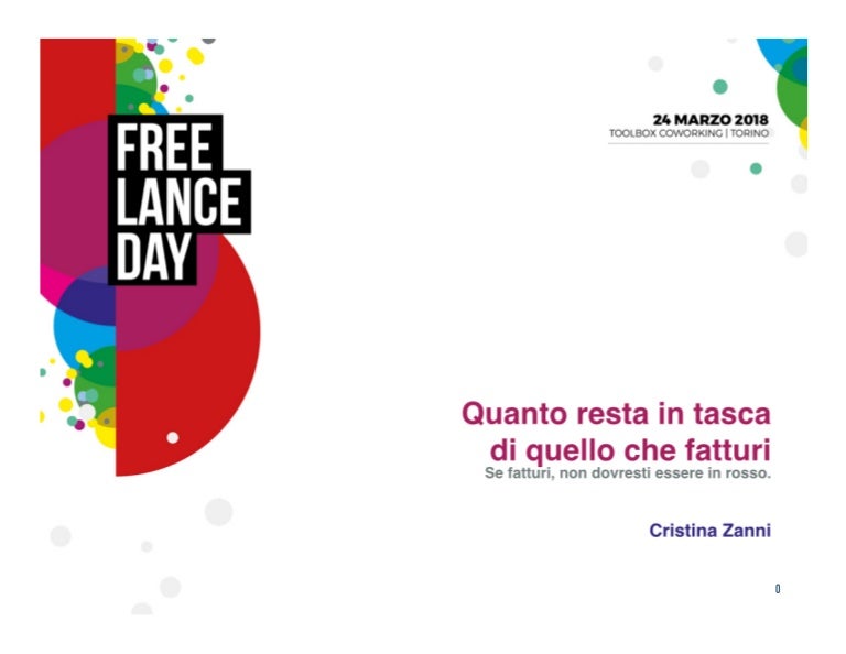 Freelance Day 2018 Quanto Resta In Tasca Di Quello Che
