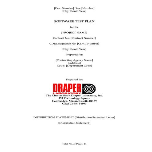 MIT SOFTWARE TEST PLAN | DOC