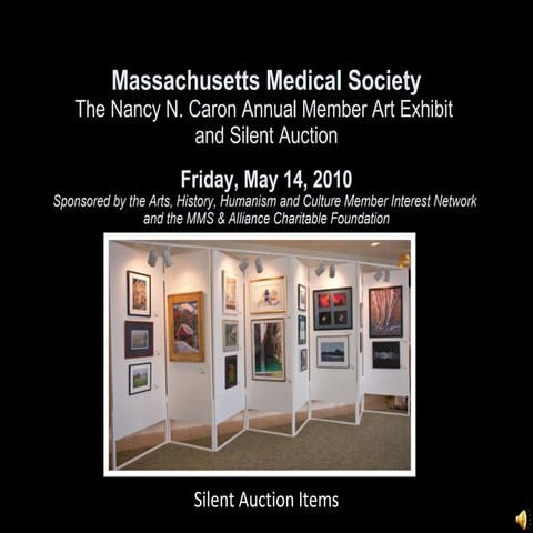MMS Annual Meeting 2010: Member Art Exhibit and Silent Auction
