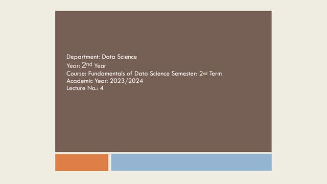 Data Science Machine LearningClassification.pdf