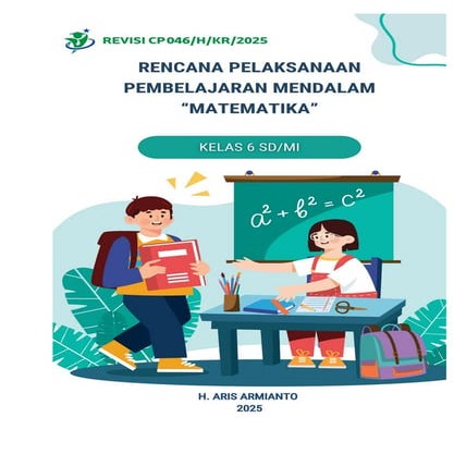 RENCANA PELAKSANAAN PEMBELAJARAN MENDALAM (RPPM) MATEMATIKA KELAS 6 CP 046 RE...
