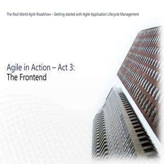 Agile in Action - Act 3: Testing
