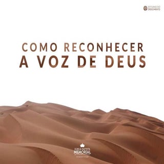 Como Reconhecer a Voz de Deus