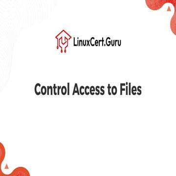 Control Access to Files - RHCSA (RH124).pdf