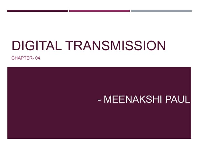 04 digital transmission