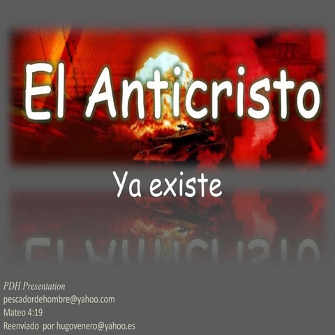 El Anticristo Completo / Final solo Hipotesis.