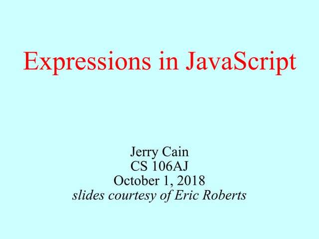 ExpressionsInJavaScriptkkkkkkkkkkkkkkkkk