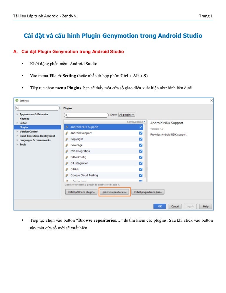 android studio genymotion plugin android studio genymotion plugin