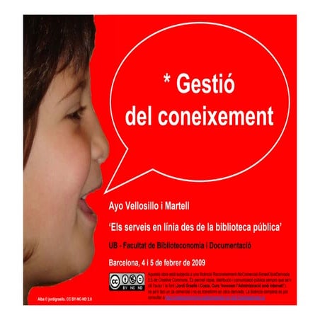 04 Gestió Del Coneixement 2009a