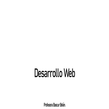 Introduccion a CSS programacion, sistemas, analista