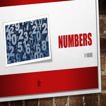 Numbers (1-1000)