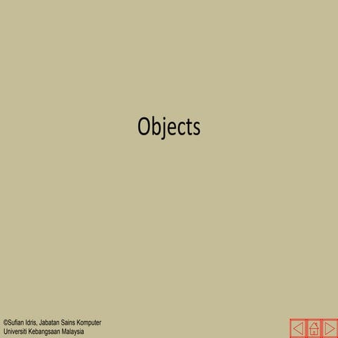 Objects by Sufian Idris