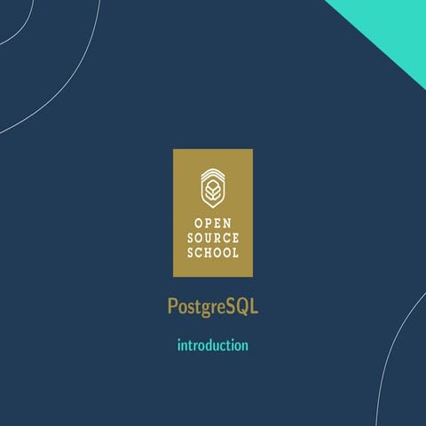 PostgreSQL : Introduction | PPT