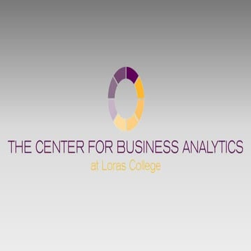 Best Practices in Financial Planning and Analysis | 2013 Business Analytics S...