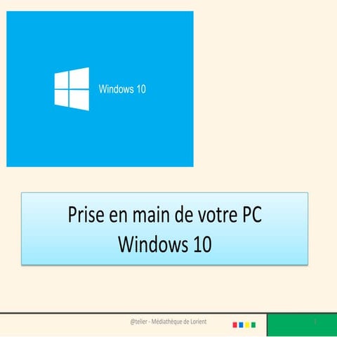 Prise-en-main de votre PC