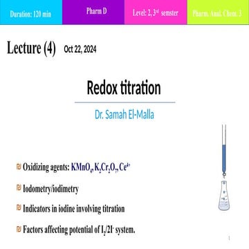 04-redox titration-Oct. 22-2024-lecture 4.pptx