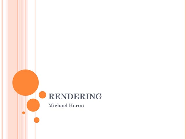 GRPHICS04 - Rendering (1)