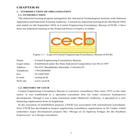 Industrial Training Report