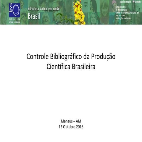 Controle Bibliográfico da Produção Científica Brasileira