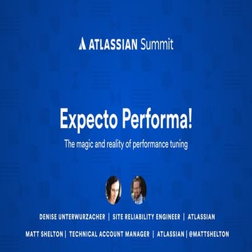 Expecto Performa! The Magic and Reality of Performance Tuning