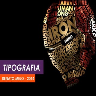 A TIPOGRAFIA EM ANÚNCIOS + EXERCÍCI...