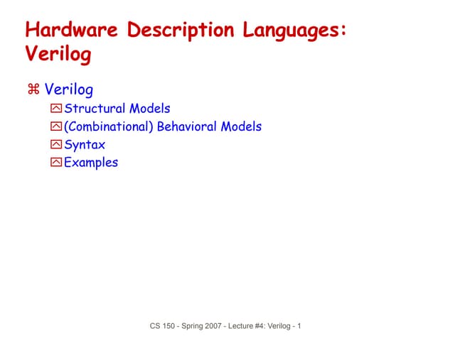 verilog