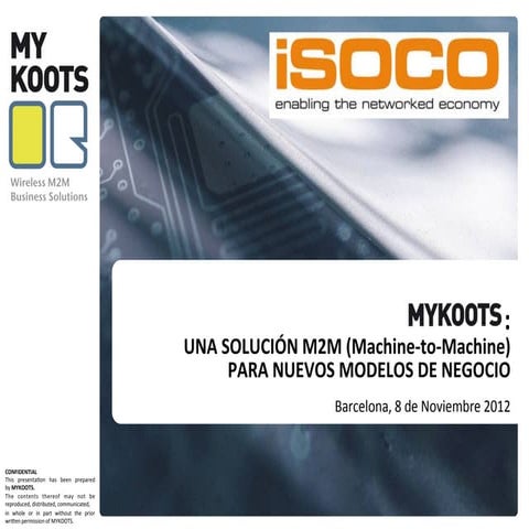 Foro de Innovación en Red. II Beyond Internet Barcelona. Ponencia 'Una soluci...