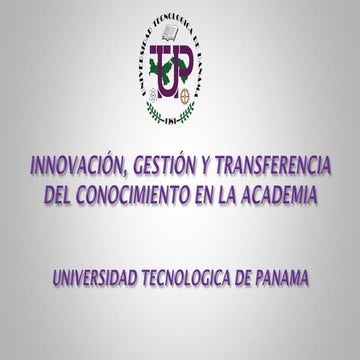 Transferencia del Conocimiento y Propiedad Intelectual - Comisión Uinnova