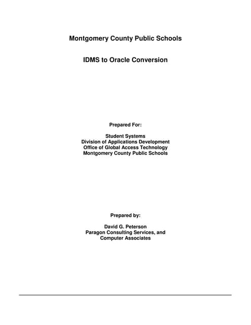 MCPS_IDMS_to_Oracle_Conversion