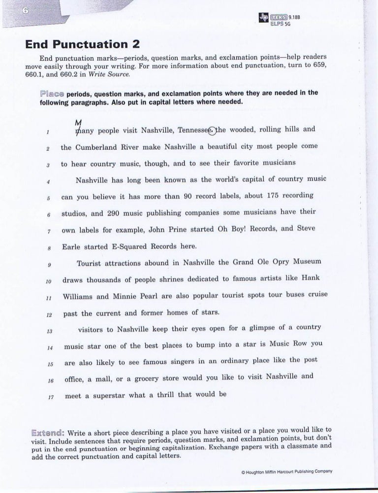 Sentences Practice # 2