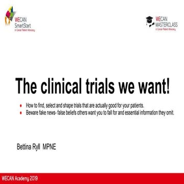0405  Bettina Rryll - The clinical trials we want! 