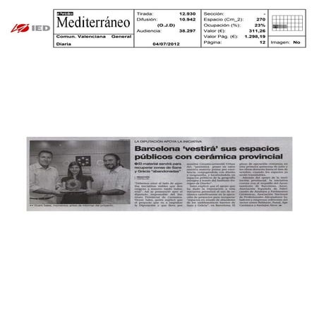 Clipping EL Periódic 04/07/12 @ IED Barcelona