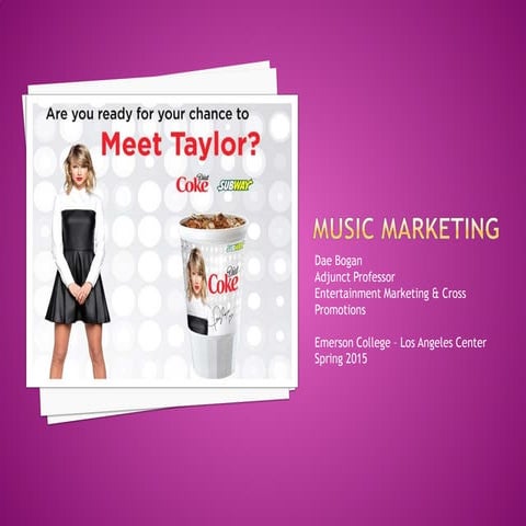 The Entertainment Structure & Music Marketing